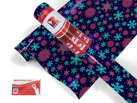 Cold Song Snowflake Craft Vinyl Roll
