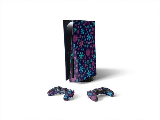Cold Song Snowflake Sony PS5 DIY Skin