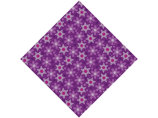 Grape Cone Snow Vinyl Wrap Pattern