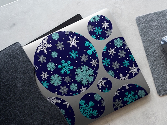 Ice Age Snowflake DIY Laptop Stickers