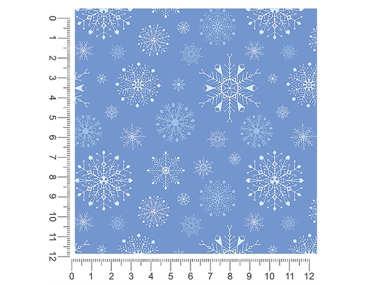 Out Cold Snowflake 1ft x 1ft Craft Sheets