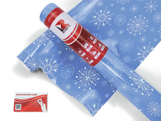 Out Cold Snowflake Craft Vinyl Roll