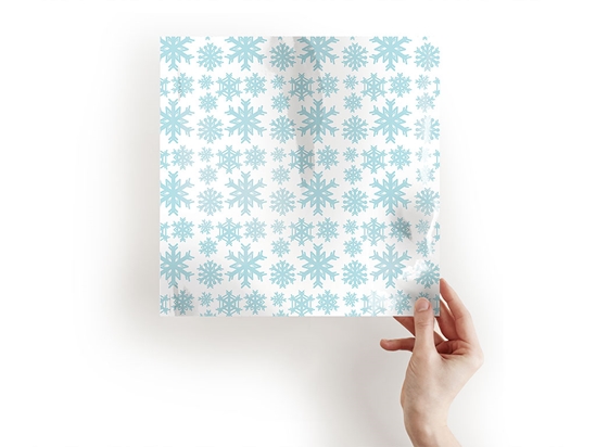 White Winter Snowflake Craft Sheets