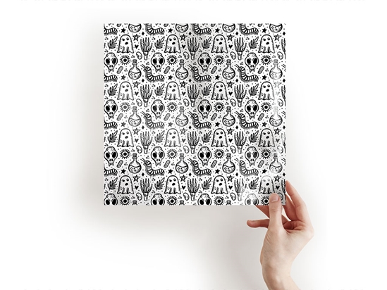 Ghostly Pale Horror Craft Sheets