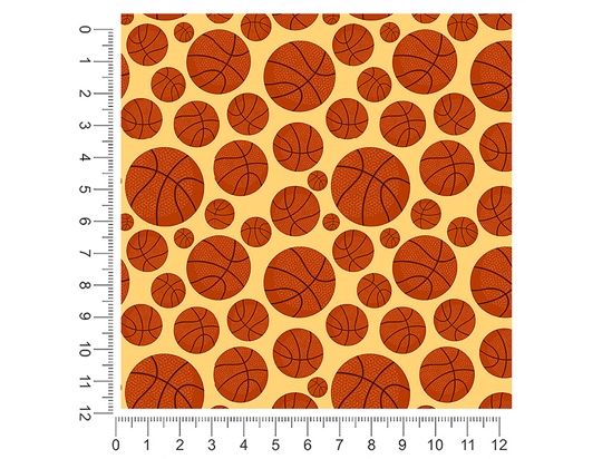 Basketball Practice Sport 1ft x 1ft Craft Sheets