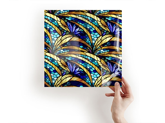 Golden Growth Stained Glass Craft Sheets