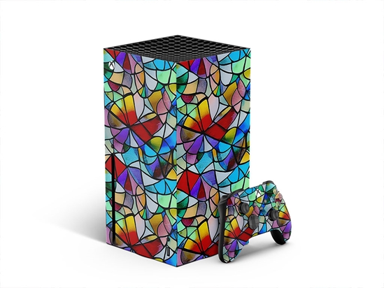 Lily Pads Stained Glass XBOX DIY Decal