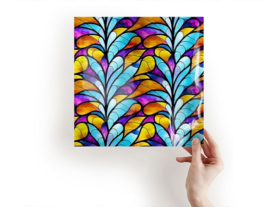 Rising Stalks Stained Glass Craft Sheets