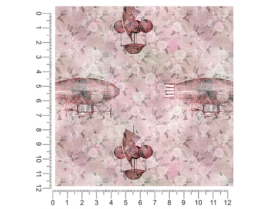 Blushing Dirigibles Steampunk 1ft x 1ft Craft Sheets