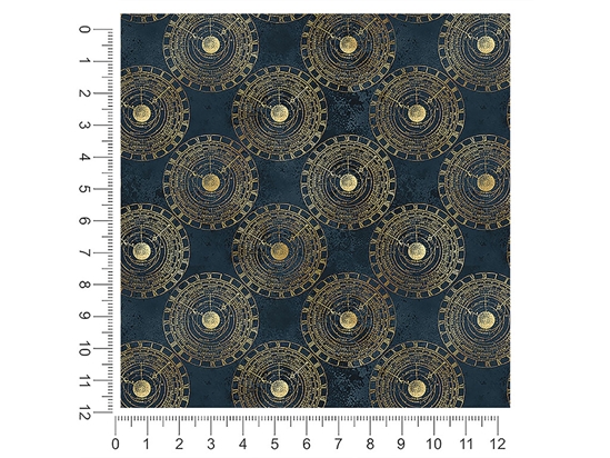 Planetary Timestamps Steampunk 1ft x 1ft Craft Sheets