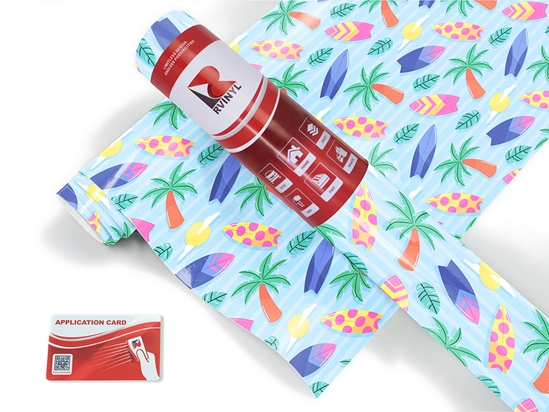 Grab Your Board Summertime Craft Vinyl Roll