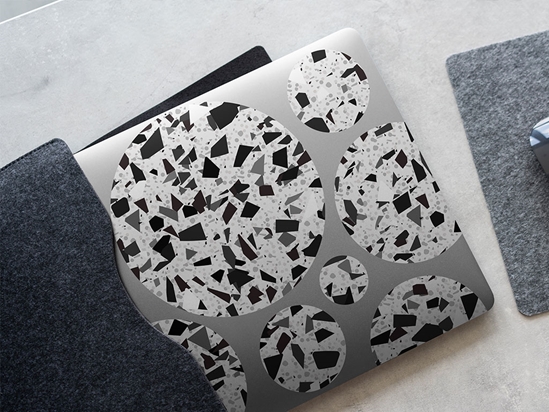 Dalmatian Terrazzo Stone DIY Laptop Stickers