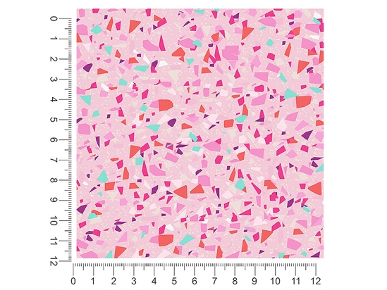 Rosa Terrazzo Stone 1ft x 1ft Craft Sheets