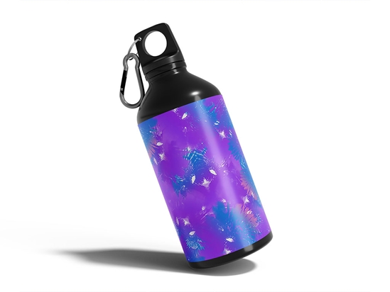 Galactic Views Tie Dye Water Bottle DIY Stickers