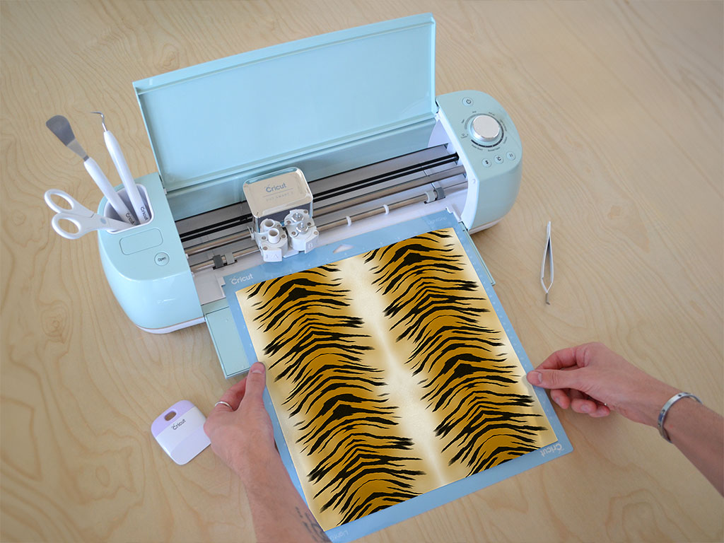 Dojo Tiger Animal Print Cricut Compatible Vinyl
