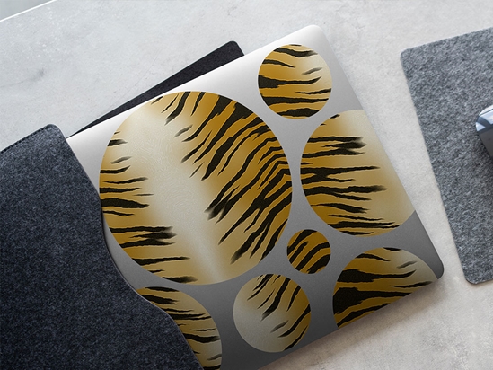Dojo Tiger Animal Print DIY Laptop Stickers