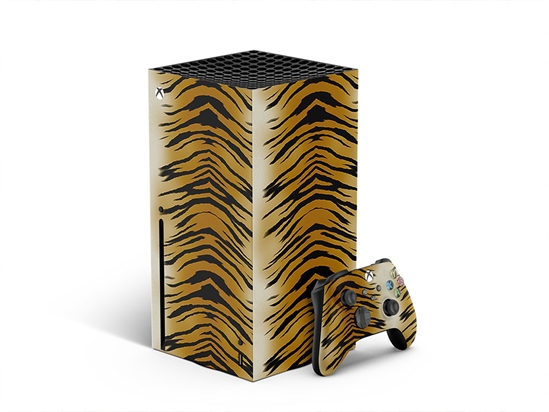 Dojo Tiger Animal Print XBOX DIY Decal