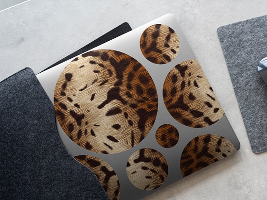Tortoise Tiger Animal Print DIY Laptop Stickers