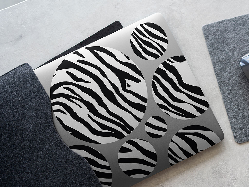 White Tiger Animal Print DIY Laptop Stickers