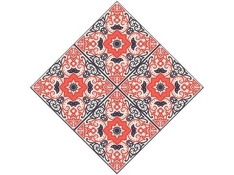 Rcraft™ Azulejo Tile Craft Vinyl - Red Flower