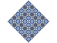 Snowflakes Tile Vinyl Wrap Pattern