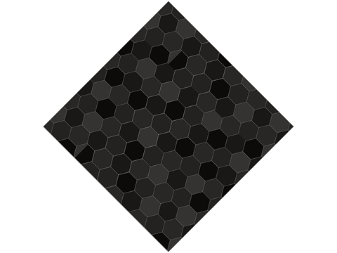 Rcraft™ Classic Tile Craft Vinyl - Black Hexagonal