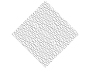 Rhomboid Triangles Tile Vinyl Wrap Pattern