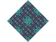 Iris Tile Vinyl Wrap Pattern