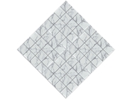 White Square Tile Vinyl Wrap Pattern