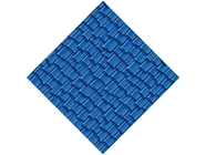 Blue Shake Tile Vinyl Wrap Pattern