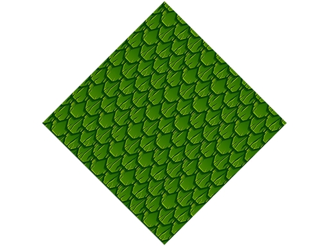 Rcraft™ Roofing Tile Craft Vinyl - Green Scaled