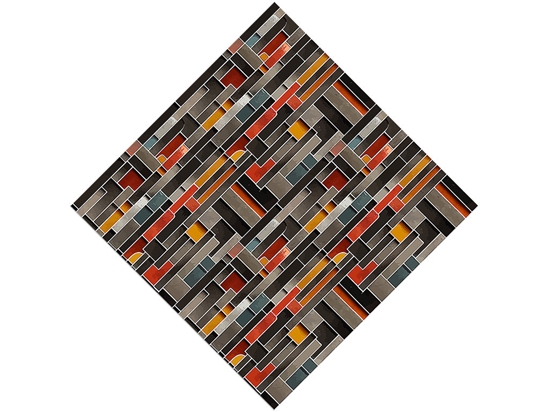 Carbonized Tile Vinyl Wrap Pattern