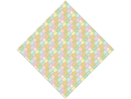 Rainbow Blocks Tile Vinyl Wrap Pattern