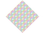 Rainbow Triangles Tile Vinyl Wrap Pattern