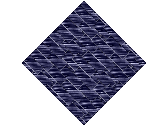 Navy Tile Vinyl Wrap Pattern