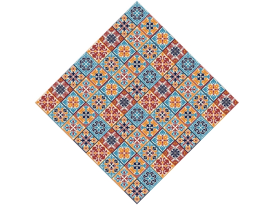 Autumn Tile Vinyl Wrap Pattern