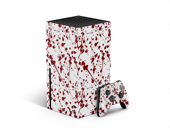 Sliced Artery Horror XBOX DIY Decal