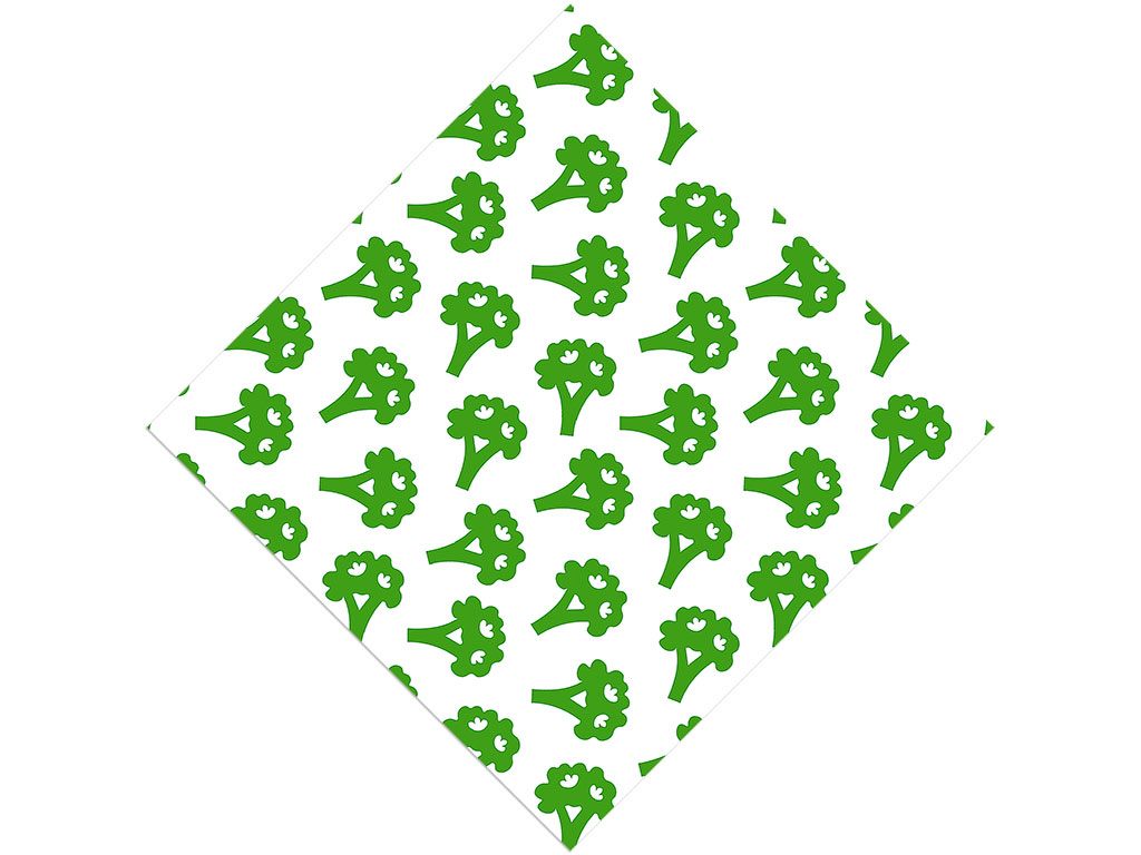 Green Magic Vegetable Vinyl Wrap Pattern