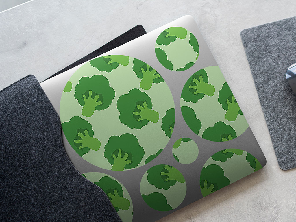 Green Sun King Vegetable DIY Laptop Stickers