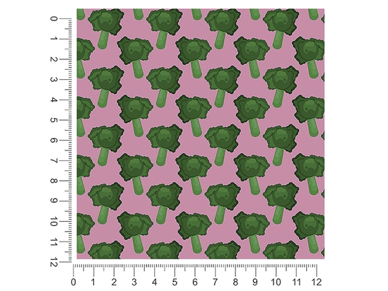 Purple Sprouting Vegetable 1ft x 1ft Craft Sheets