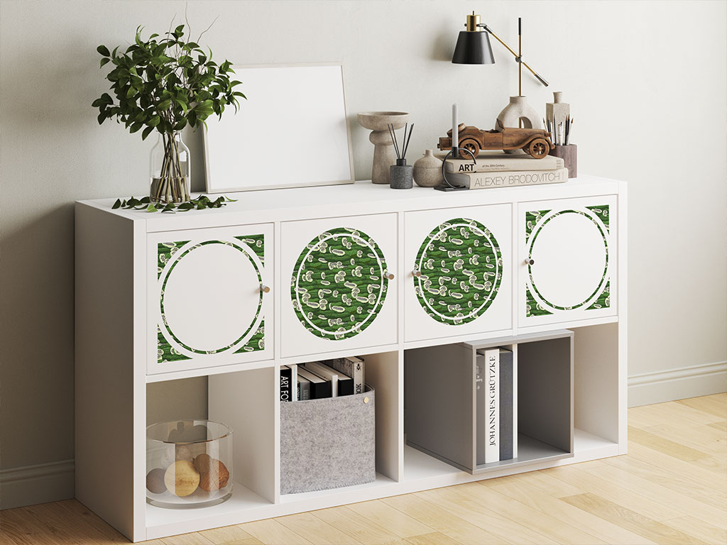 Green Improved Vegetable DIY Furniture Stickers