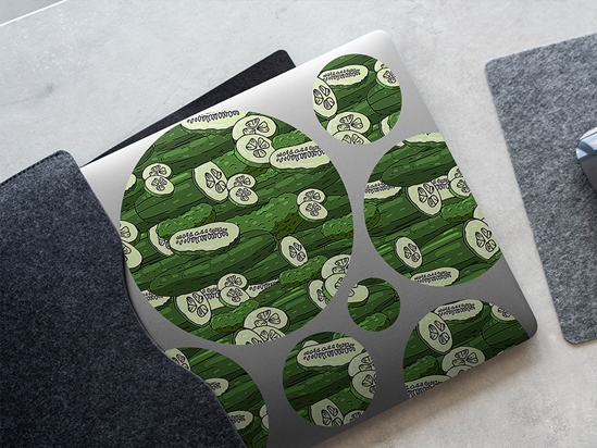 Green Improved Vegetable DIY Laptop Stickers
