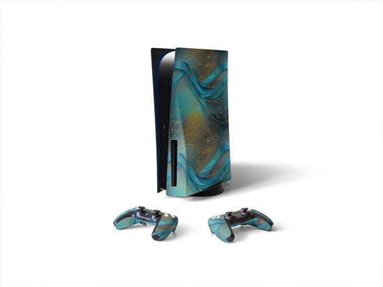 Smooth Flow Water Sony PS5 DIY Skin