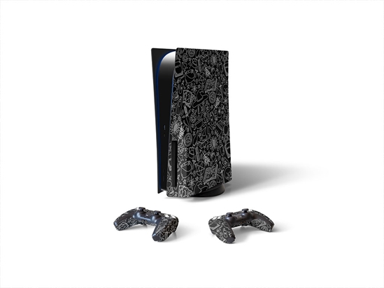 Black Magic Horror Sony PS5 DIY Skin