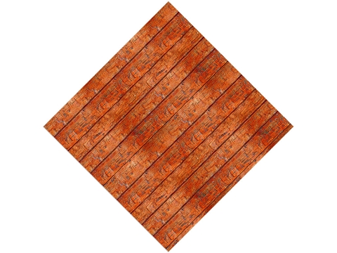 Rcraft™ Orange Wood Plank Craft Vinyl - Bronze