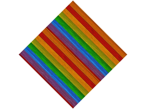 Rcraft™ Rainbow Wood Plank Craft Vinyl - Slice of Life