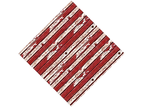 Rcraft™ Red Wood Plank Craft Vinyl - Auburn Bleach