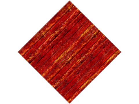 Rcraft™ Red Wood Plank Craft Vinyl - Cinnabar