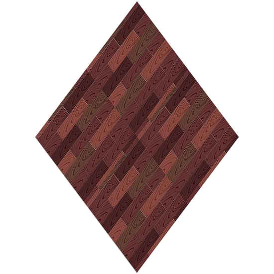 Rustic Floor Wooden Parquet Vinyl Wrap Pattern