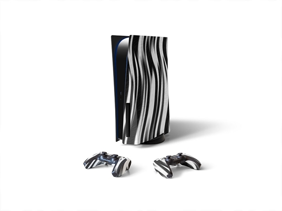 Borracha Zebra Animal Print Sony PS5 DIY Skin